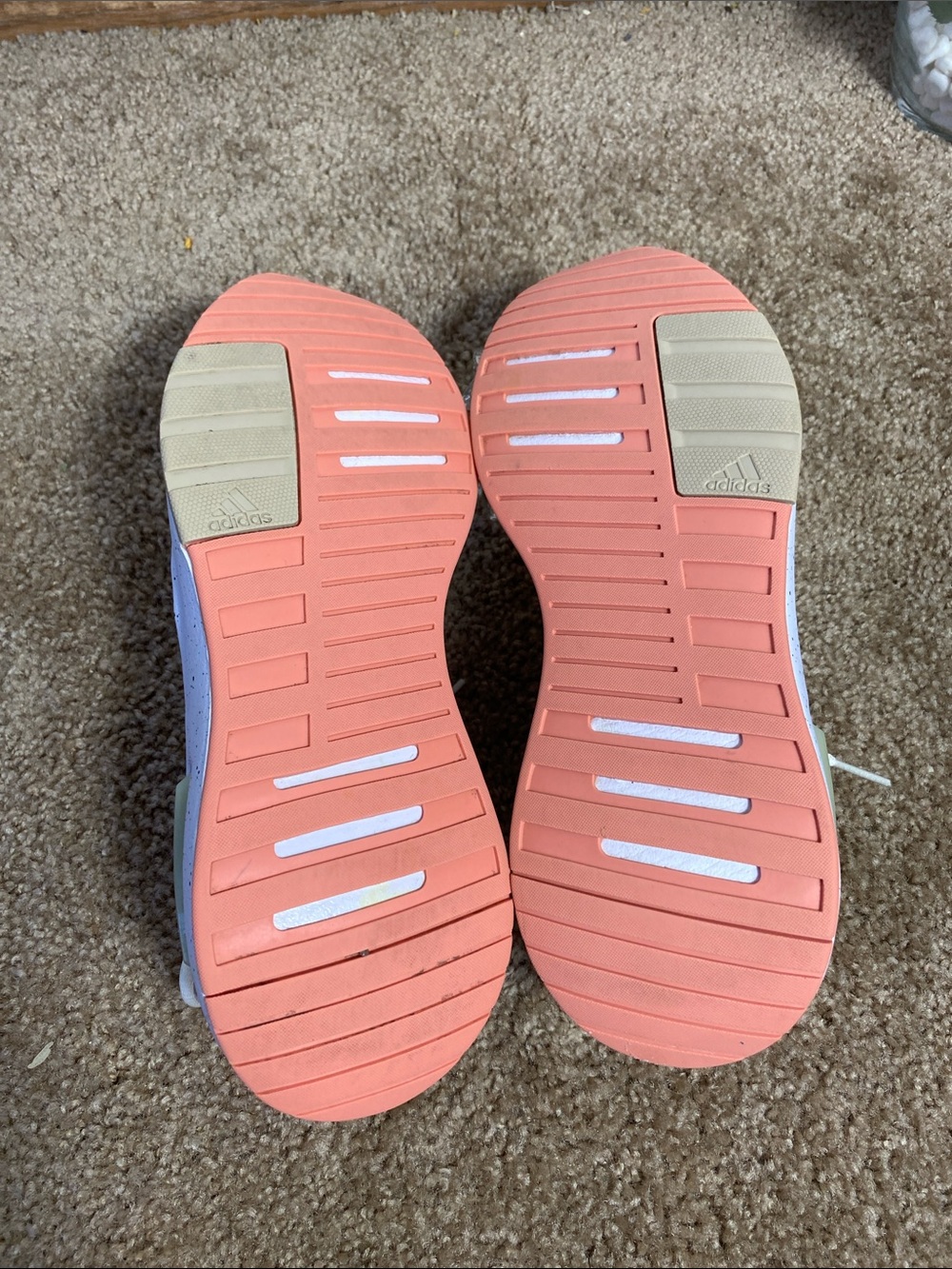 ADIDAS WOMEN'S RACER TR23 SHOES SNEAKER OFF WHITE ORCHID BEIGE SIZE 10 - Picture 8 of 11